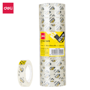 DELI SELOTEJP  12mm*30y*38µm SET 1/12 E30015
