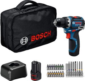 BOSCH Aku. buš.odvr. GSR 12V-32 2x2,0Ah pribor 06019N7006