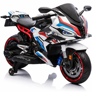 Motor na akumulator za decu Motor Sportski 2 točka Beli