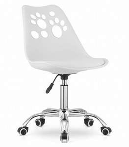 OSKAR Stolica PRINT - bela 3739_1-PRINT-J