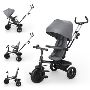 KINDERKRAFT TRICIKL ASTON 2 PLUS GREY KRASTO02GRYPL00