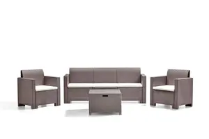 Bica Baštenski set - Nebraska 3, taupe