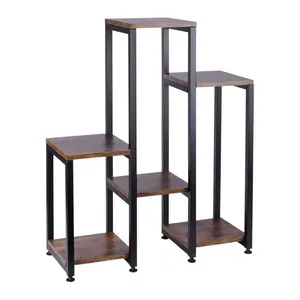 Vilde 569819 – Metalni stalak za cvece na 5 nivoa - 6 polica