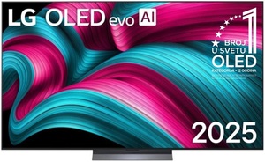 LG OLED TV OLED77C51LA, 4K Ultra HD, WebOS Smart TV, α9 AI Processor 4K Gen8, α9 AI Super Upscaling 4K, FILMMAKER MODE™, AI Chatbot