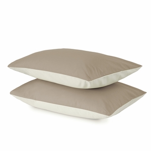 Dekordom Jastučnica cb bicolor set 2/1 60x80 - beige/cream