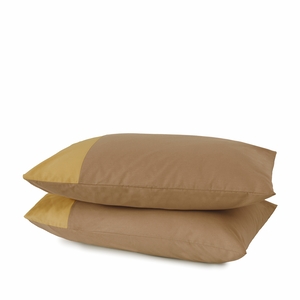 Dekordom Jastučnica cb asimetric set 2/1 50x70 - brown/mustard