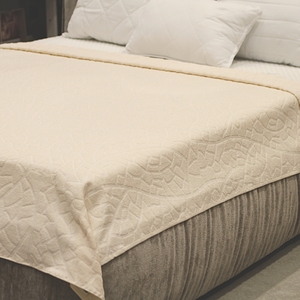 Dekordom Frotir prekrivač stone 200x210 - ivory - 26