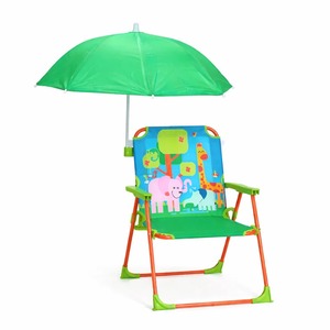 KINDER HOME Sklopiva dečija stolica sa suncobranom TOFI – Za plažu, baštu i kampovanje 86125U