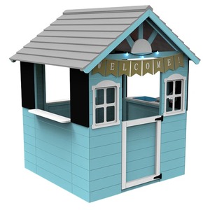 KINDER HOME Dečija drvena kućica za igru sa kuhinjom 2351