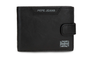 Pepe jeans indiana muški novčanik - crna 75.333.41