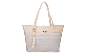 Pepe jeans clara ženska tote torba - bež 73.975.41