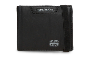 Pepe jeans indiana muški novčanik - crna 75.339.41