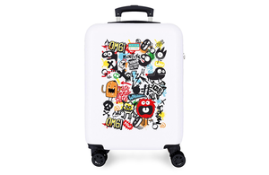 Movom monsters dečiji kofer 55 cm - bela 32.711.41