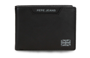 Pepe jeans indiana muški novčanik - crna 75.371.41