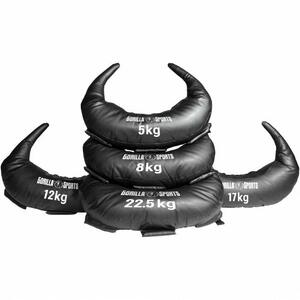Gorilla sports Fitnes vreća crna 22,5 kg
