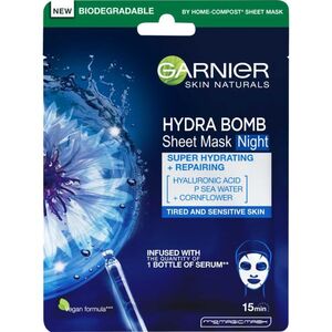 Garnier Skin Naturals Hydra Bomb Tissue Mask Night noćna maska za lice 32g