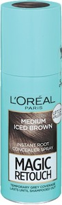 L'Oreal Paris Magic Retouch Sprej za prikrivanje izrastka 7 Medium Iced Brown