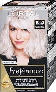 L'Oreal Paris Preference Boja za kosu 10.21