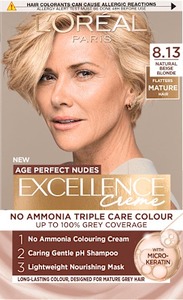 L'OREAL PARIS EXCELLENCE AGE PREFECT NUDES 8.13 BEIGE BLOND BOJA ZA KOSU