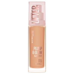MAYBELLINE NEW YORK Lifter Plump & Glow tečni puder 119