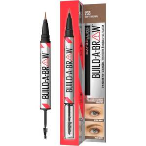 Maybelline New York Build-A-Brow 2 u 1 olovka za obrve i gel za fiksiranje 255 soft brown​