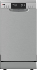 Vox mašina za pranje sudova LC S10 7618E, 10 kompleta, LED displej, siva