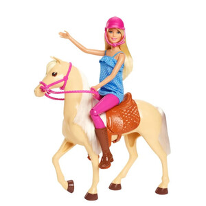 BARBIE I PONI SET
