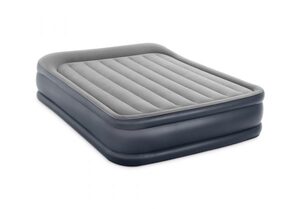 INTEX KREVET QUEEN DELUXE PILLOW REST AIRBED W/ FIBER-TECH RP 64136ND