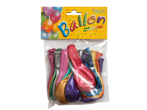 BASSO LUIGI Baloni metalik 10 kom 23 cm BL21550