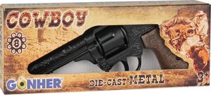 GONHER igračka za decu revolver crni 8 GN08062