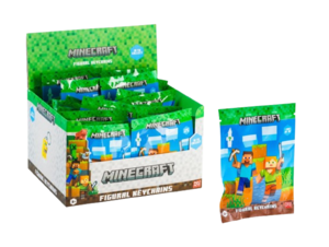MENART Minecraft kesice iznenacenja-privesci u displej-24 MC98506