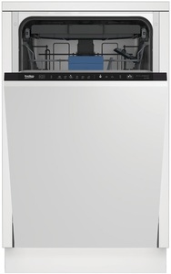 Beko ProSmart inverter ugradna mašina za pranje sudova BDIS161E0Q, LED displej, 11 kompleta, bela