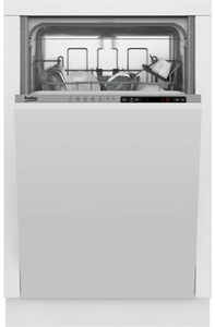 Beko ugradna mašina za pranje sudova DIS35023E, LED displej, 10 kompleta, bela