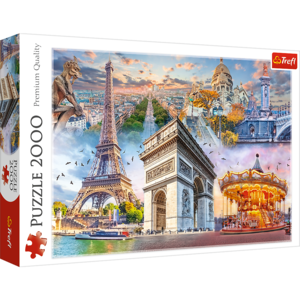 TREF LINE PUZZLE 2000 PARIS27125 T27125
