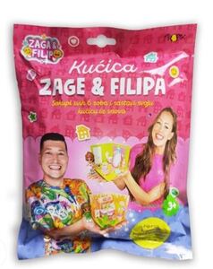 TROPIC Zaga i Filip kucica- displej 12 kom TO03831