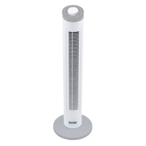 BAUER stubni ventilator Gelo SF-225, 3 brzine rada, moderan dizajn, Beli