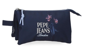 Pepe jeans lenay prazna pernica sa 3 pregrade - teget 61.243.42