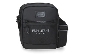 Pepe jeans durham muška torba na rame - crna 72.955.41