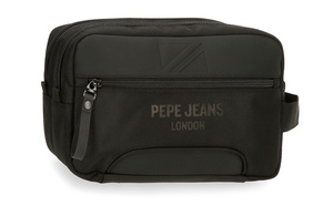 Pepe jeans bromley muški neseser sa 2 pregrade - crna 70.644.41