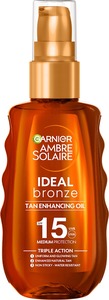 Garnier Ambre Solaire Ideal Bronze ulje za sunčanje SPF15 150ml