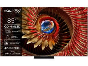TCL QLED-Mini LED TV 85"85C8K, 4K UHD, 144Hz, Google TV