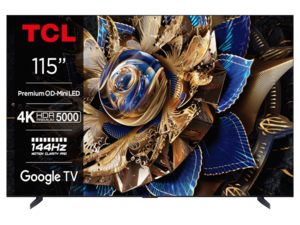 TCL Max QD Mini-LED TV 115", 4K Ultra HD, 144Hz, Google TV