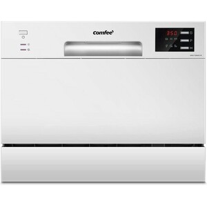 Comfee mašina za pranje sudova KWH-TD602E-W, 6 kompleta, 6 programa, Bela
