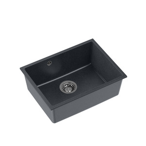 Quadron ALEC 50 GraniteQ,podgr. Sudopera 1 kada- black dotted/steel HQA5340CZK