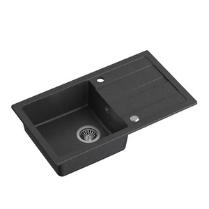 Quadron TOM 111 - Sudopera sa 1 kadom, rucni sifon , crna HCQM7744CZ