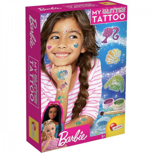 Barbie kreativni set Glitter Tattoo Lisciani  54165