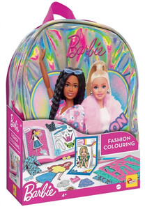 Barbie Edukativni ranac Fashion Colouring Lisciani  58459