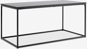 Stočić VELORA 50x100 boja mermera/crna
