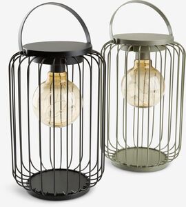 VELORA Baterijska lampa Ø18xH28cm