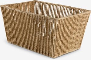 VELORA Korpa W23xL33xH17cm natural